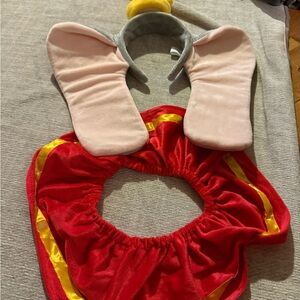 Disney Dumbo ears with red collar